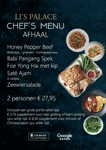 Chefsmenu nov